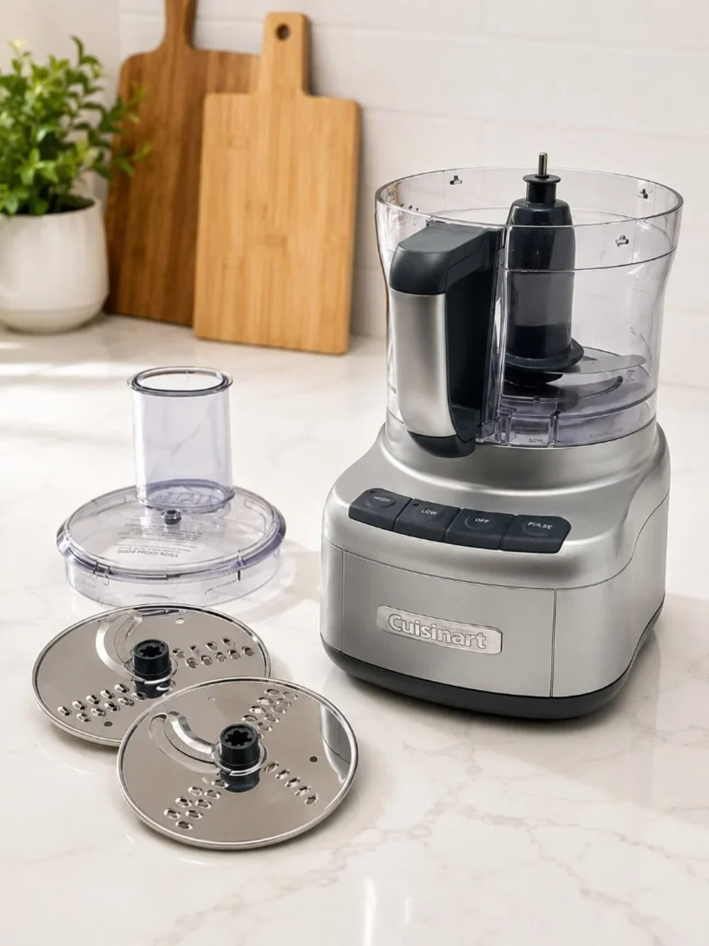 Cuisinart Elemental 8-Cup Food Processor Silver